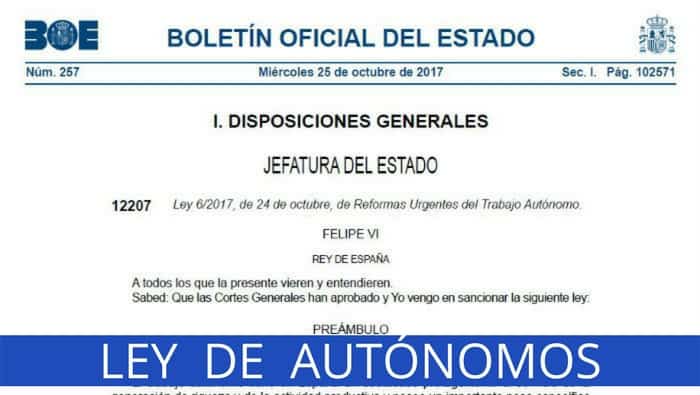 Ley de Reformas Urgentes del Trabajo Autónomo: ¿coincide lo aprobado con la Proposición inicial?
