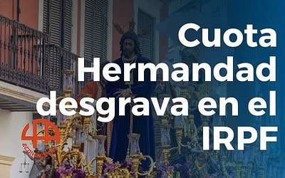 Ser hermano de una Cofradía desgrava en la declaración de renta