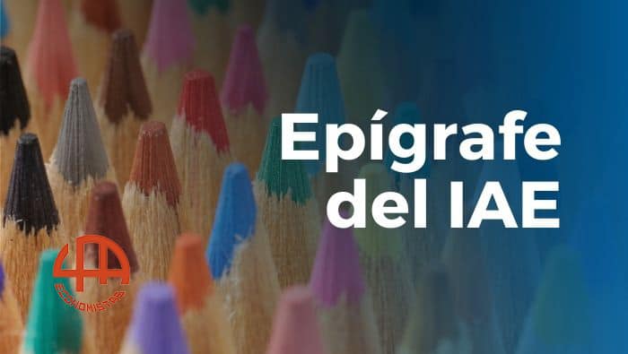 El epígrafe del IAE determina tus obligaciones fiscales. ¡Elígelo bien!